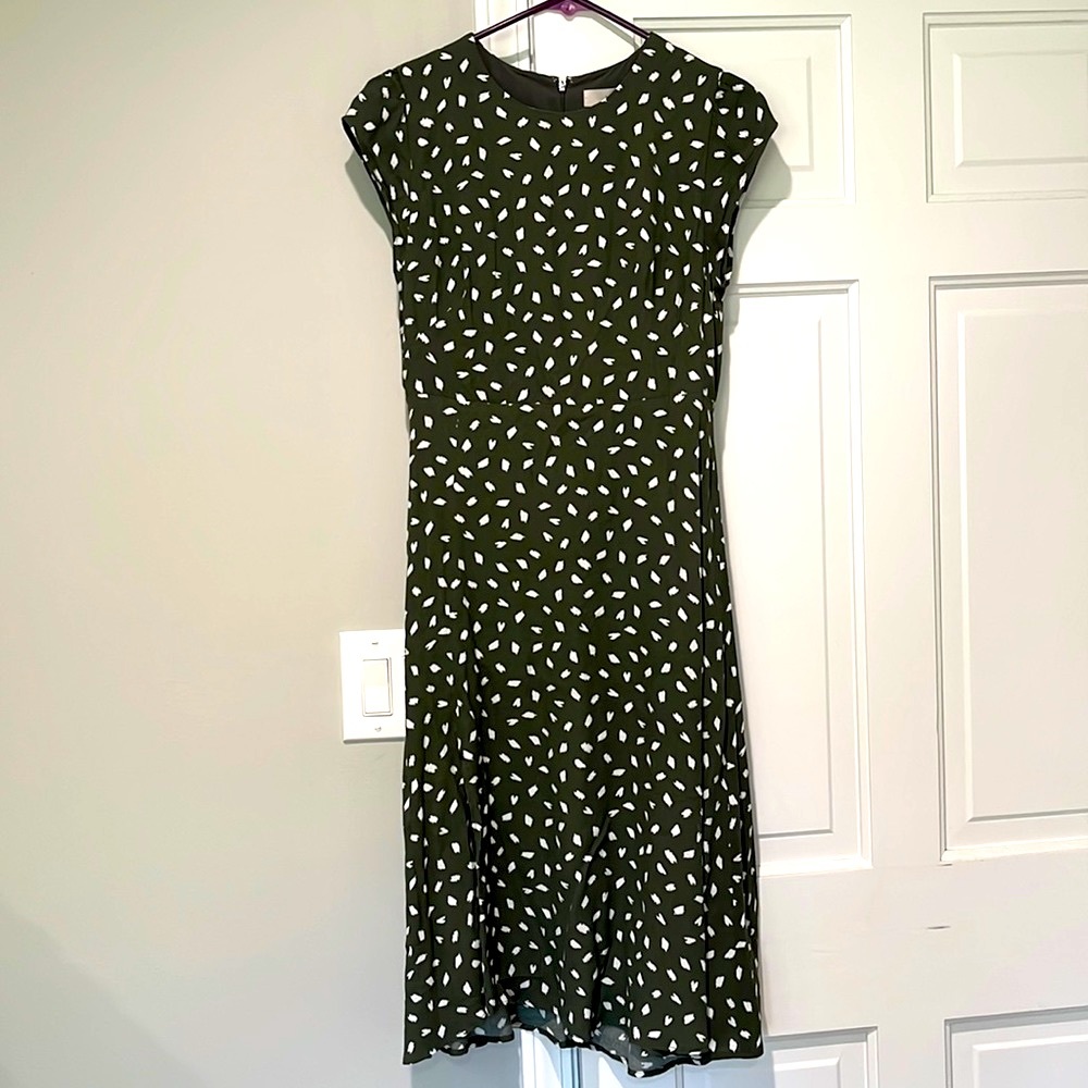 Brushstroke Midi Dress